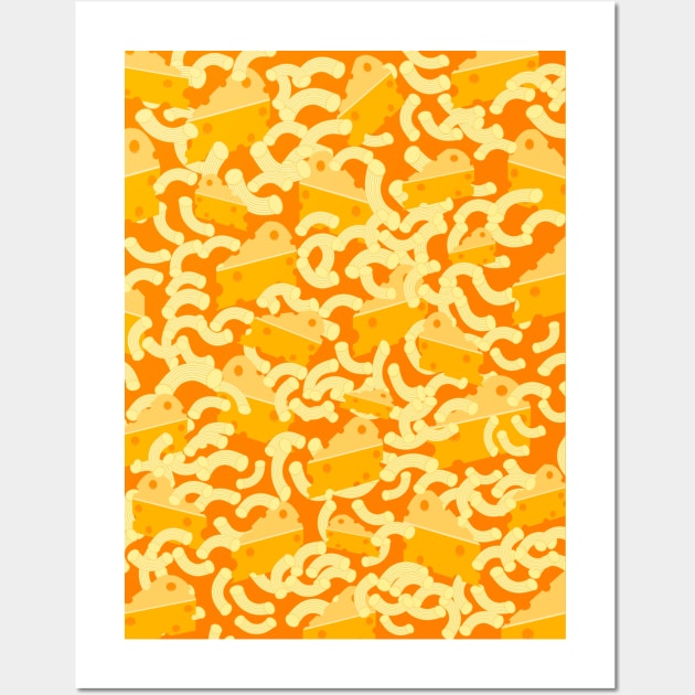 MAC And Cheese - Macaroni And Cheese Art Wall Art by SartorisArt1